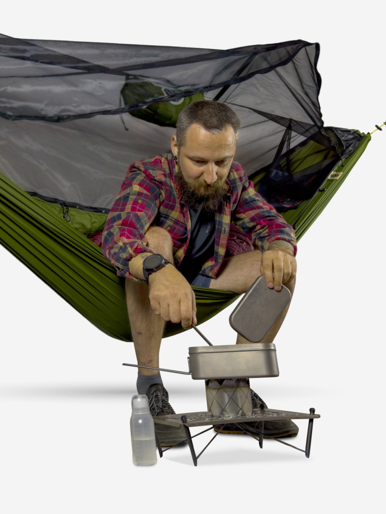 Гамак ЧиллСкилл Повеса Олива 335x165