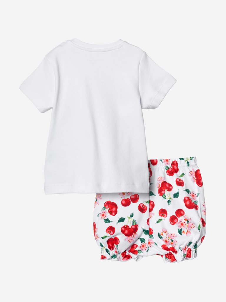 Комплект для девочек: футболка, шорты PlayToday