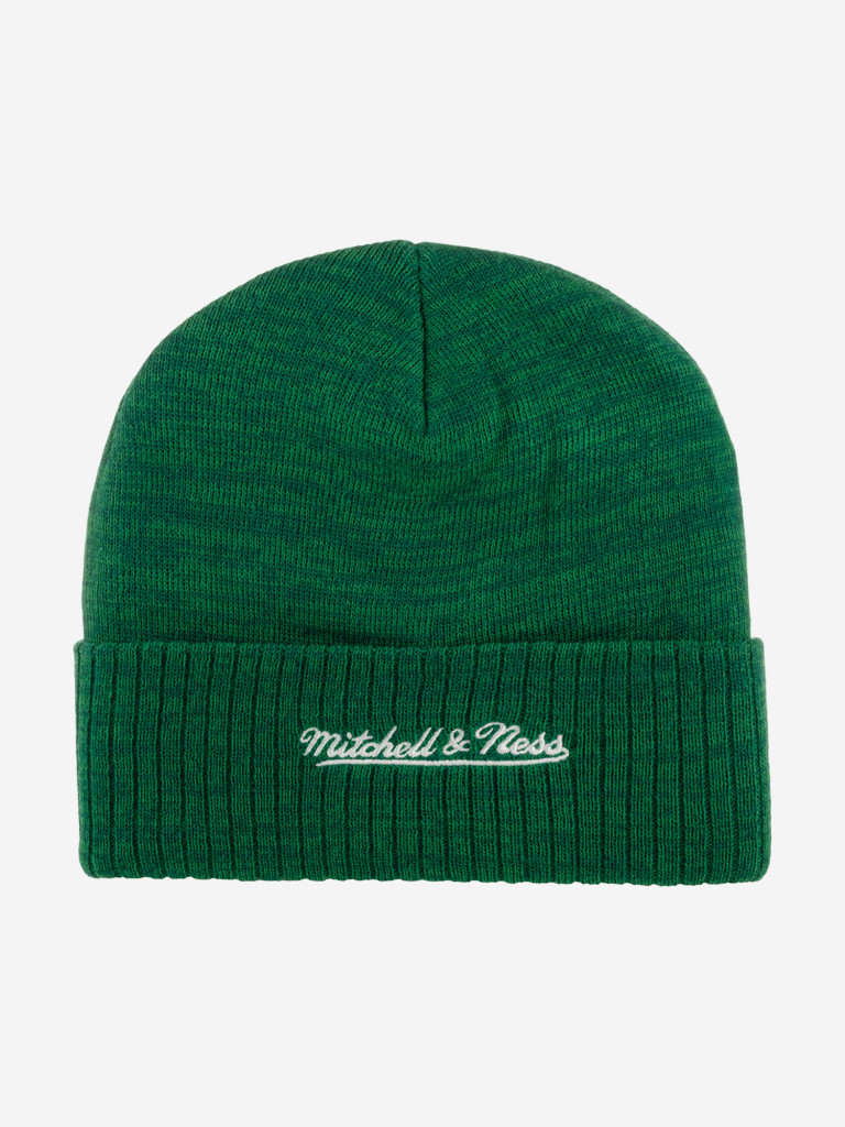 Шапка с отворотом MITCHELL NESS KTCFMM19260-BCEKYGN Boston Celtics NBA (зеленый)