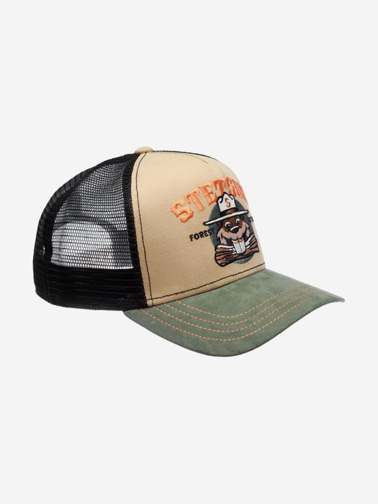 Бейсболка с сеточкой STETSON 7751155 FOREST PATROL (оливковый)
