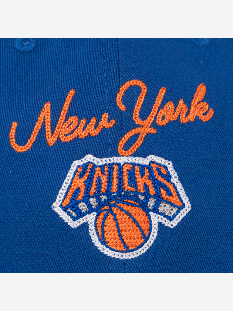 Бейсболка MITCHELL NESS HD10409-NYKBLUE New York Knicks NBA (синий)