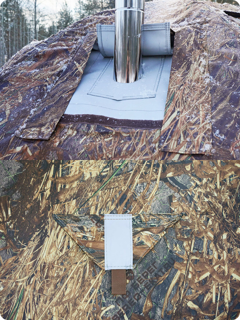 Палатка всесезонная МФП-5 Берег Хаки двухслойная