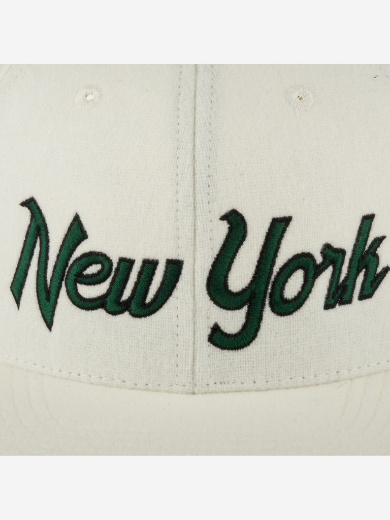 Бейсболка с прямым козырьком HOOD 100-MWL005-NY066-WH New York IV (белый)