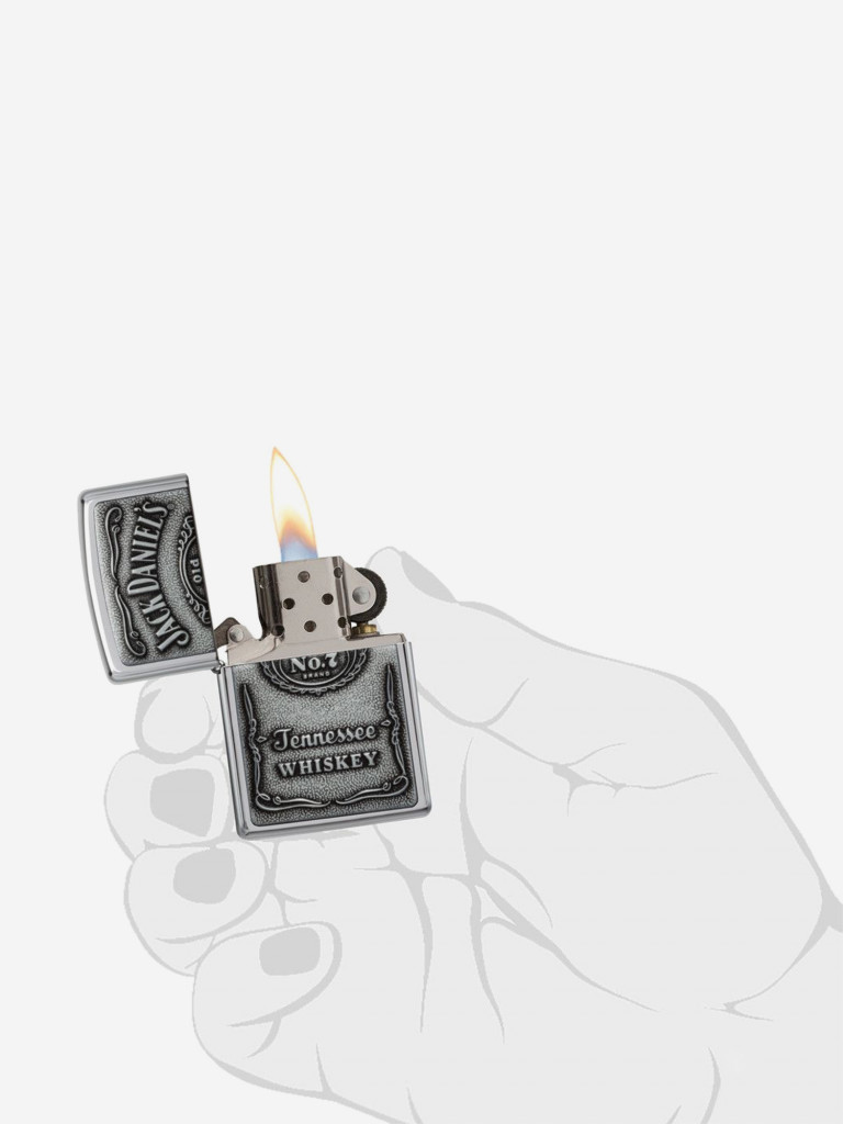Зажигалка бензиновая ZIPPO 250JD.427 Jack Daniel's