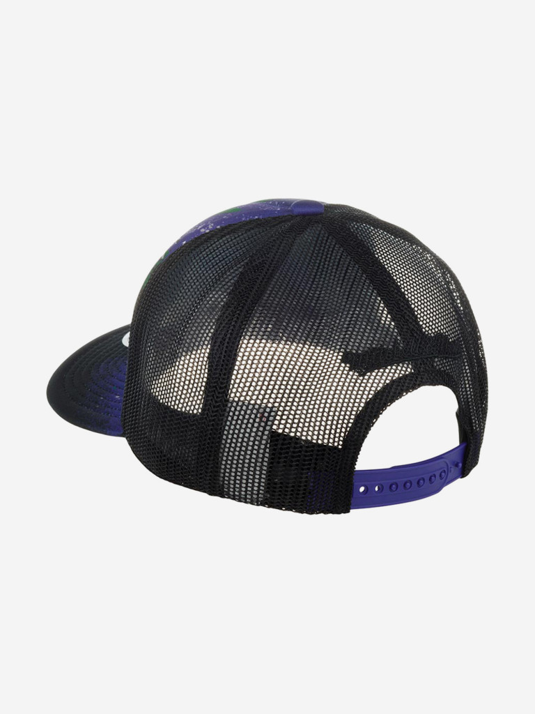 Бейсболка с сеточкой MITCHELL NESS HHSS2993-MBUYYPPPBLCK Milwaukee Bucks NBA