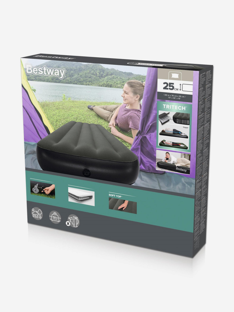 Матрас Bestway 6713K надувной 76х185х25см