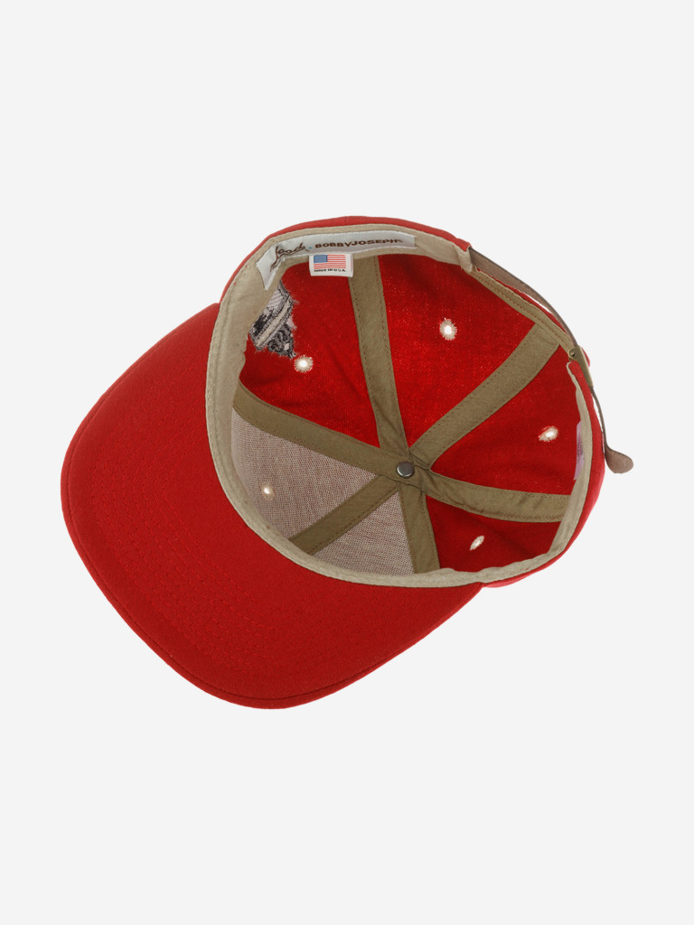 Бейсболка с прямым козырьком HOOD 106-MWL003-PA004-CM Fresh West Philly (красный)