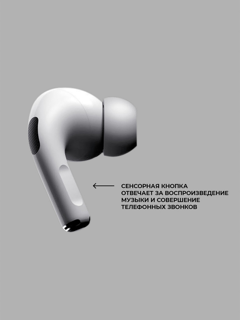 Беспроводные наушники с микрофоном Air Pro 3, шумоподавление ANC, bluetooth 5.3, 350 мАч, LCD