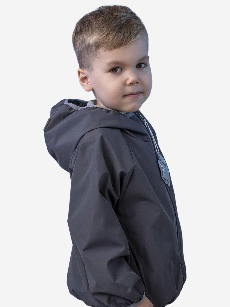 Ветровка для мальчика batik Никвэй темно-серый