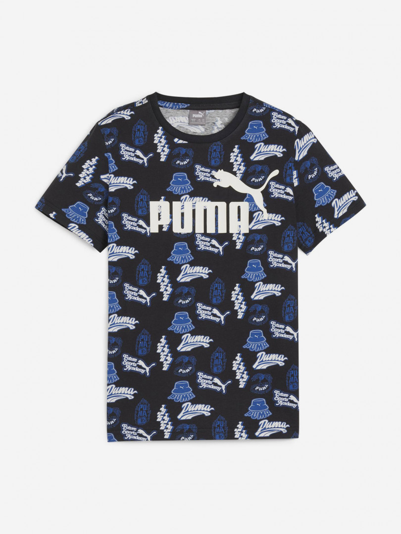 фото Футболка для мальчиков puma ess+ mid 90s, черный