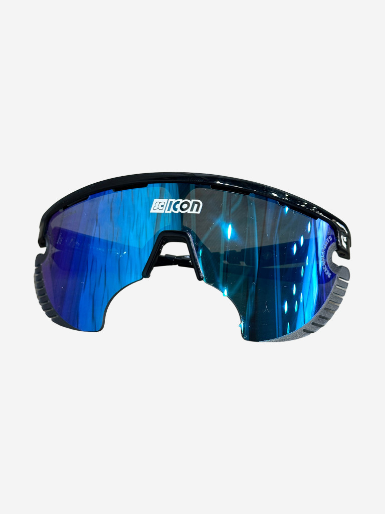 Очки спортивные Scicon AeroWing Lamon оправа Black Gloss линза SCNPP Multimirror Blue