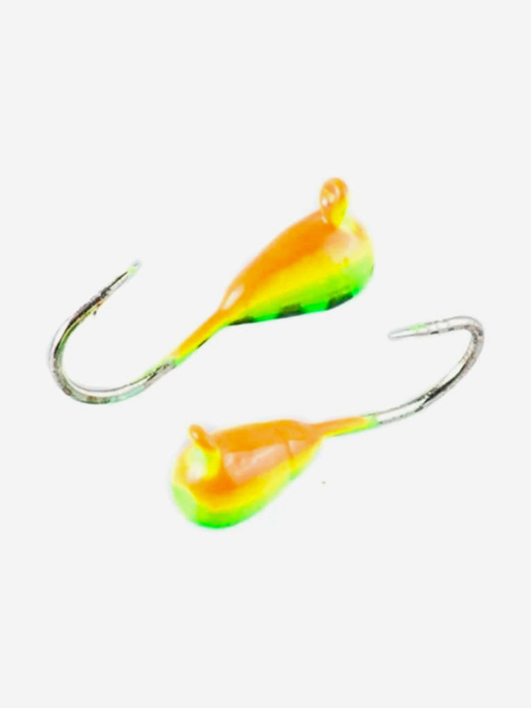 Мормышка Helios вольфрамовая Капля с ушком крашеная 3мм 0,48г 230 (MW-1130-230), 10 штук в упаковке