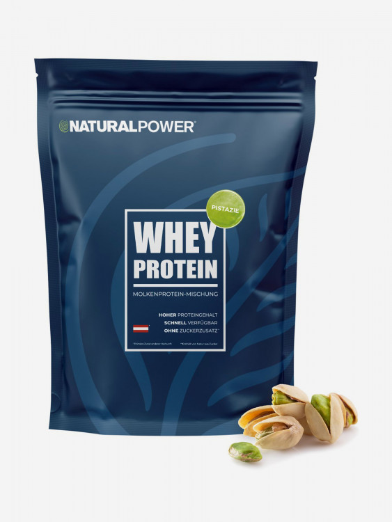 Сывороточный протеин Natural power 1000 гр Фисташка, Австрия
