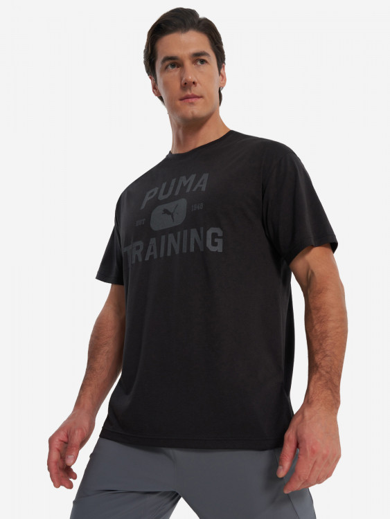 Футболка мужская PUMA Graphics Train Logo Relaxed