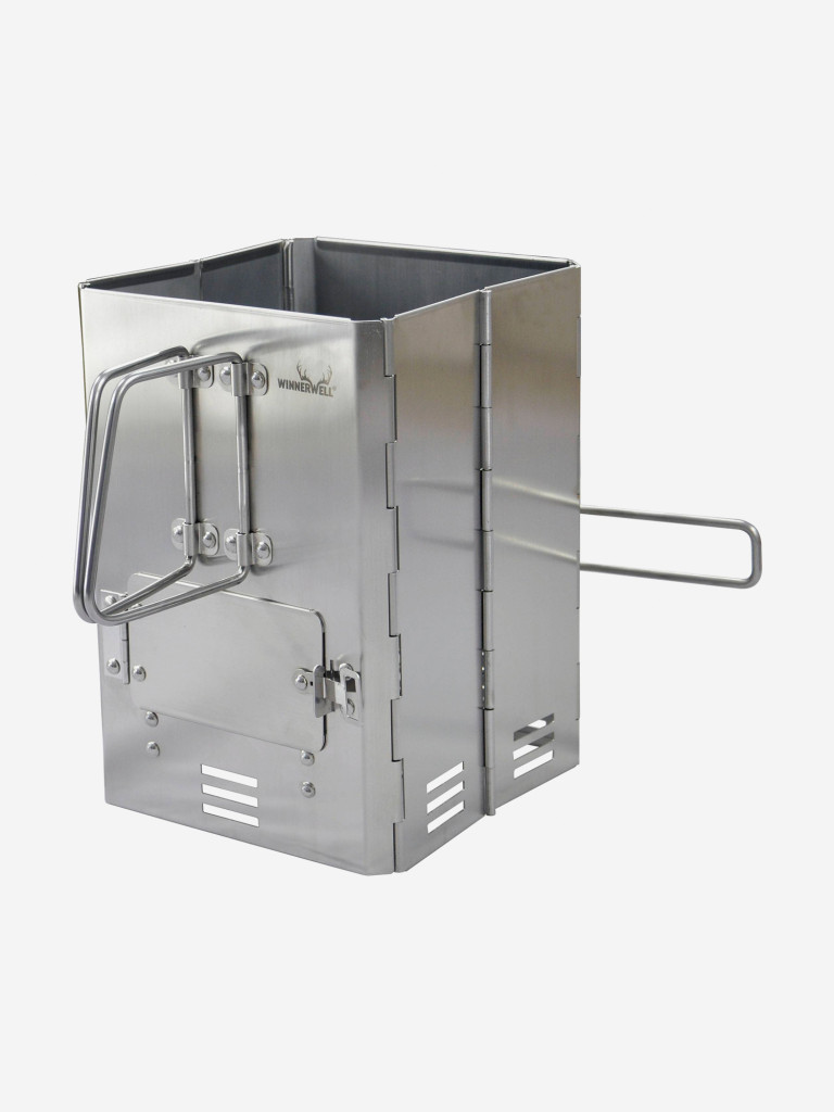 Походная печь-щепочница Winnerwell Five-Way Chimney Starter 5 в 1, нерж. ст. AISI 304 (INOX)