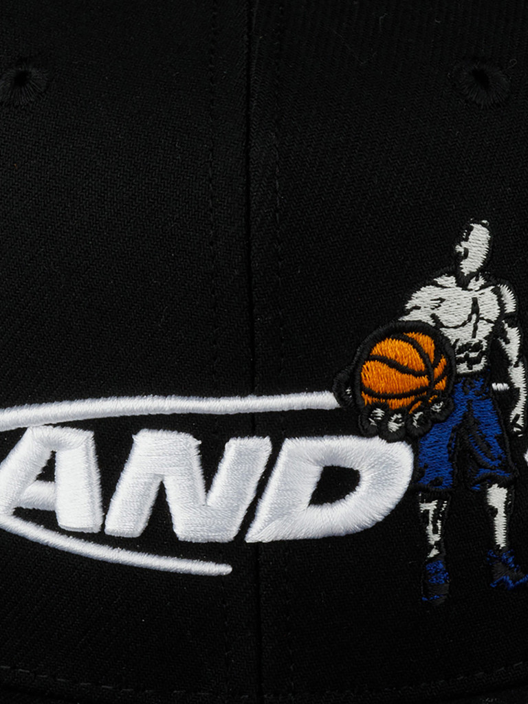 Бейсболка с прямым козырьком MITCHELL NESS HHSS6885-CLBYYPPPBLCK And 1 (черный)
