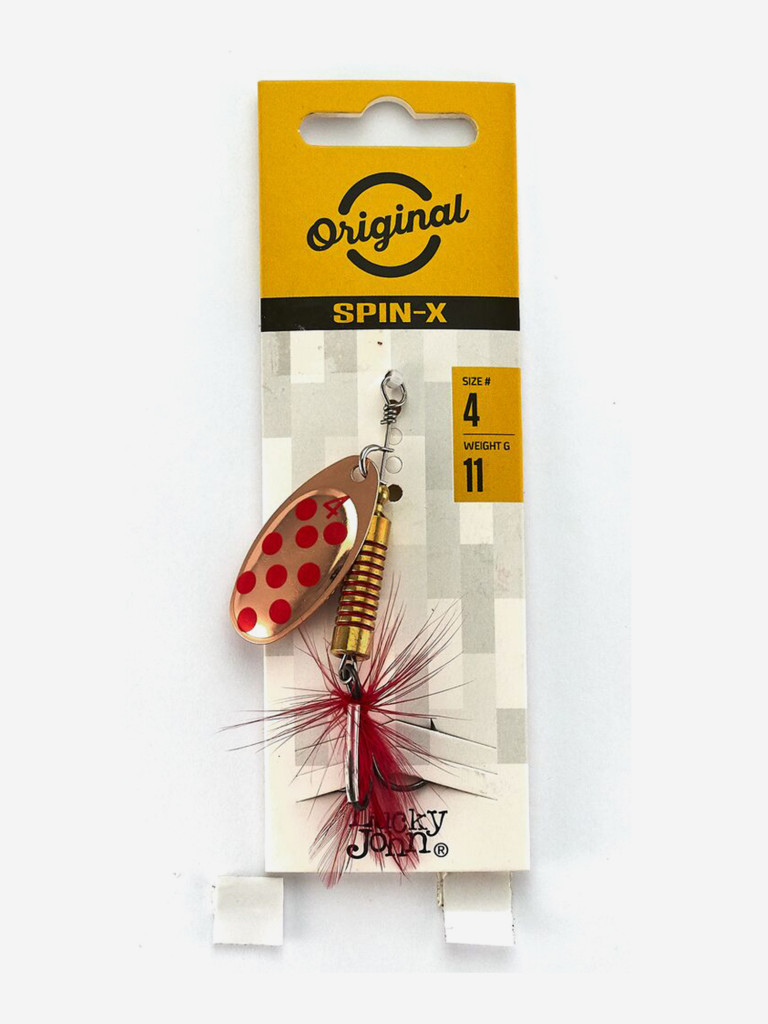 Блесна вращающаяся Lucky John SPIN X ROUND 04, вес 11 г