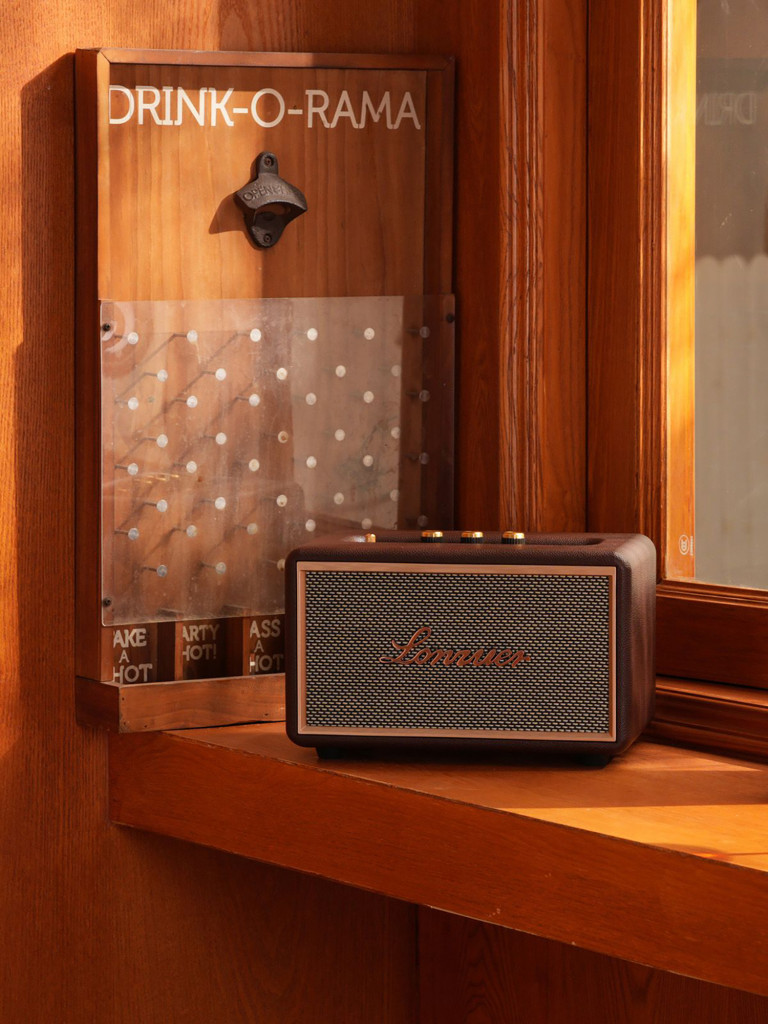 Беспроводная портативная колонка BukaTech Lonzuer Dream Brown, 60 Вт