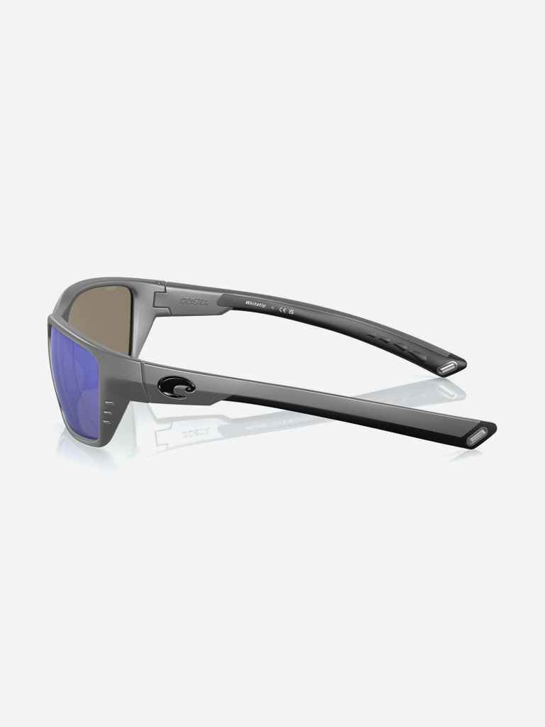 Очки поляризационные Costa Del Mar Whitetip 580P, M, narrow fit, matte gray/blue mirror