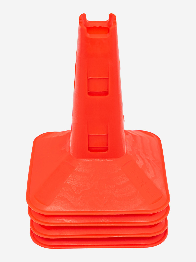 Конусы тренировочные Agility Cones PRO-F, EVA, красный, комплект 4 шт.