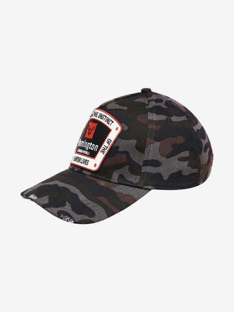 Бейсболка Remington Baseball Cap Trucks Black Camo