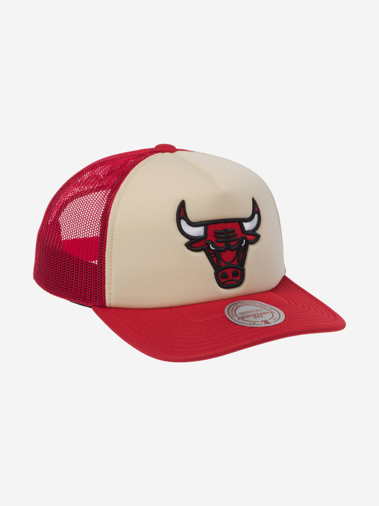 Бейсболка с сеточкой MITCHELL NESS HT12897-CBUCREA Chicago Bulls NBA