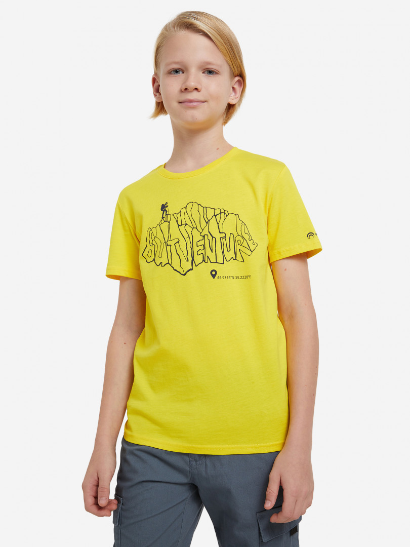 Футболка для мальчиков Outventure Желтый 699₽