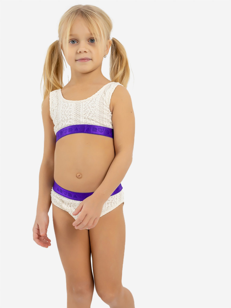 Купальник детский для девочки раздельный ARUNA