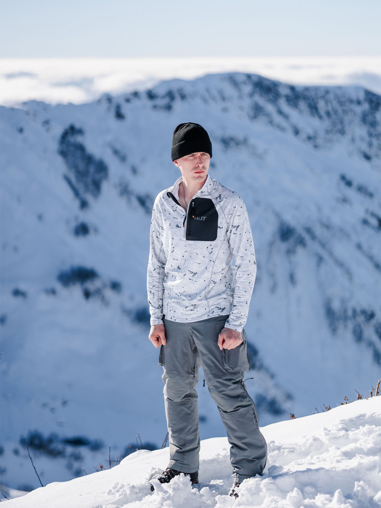 Термобелье лонгслив для охоты и рыбалки мужской H.U.T. YUGAN