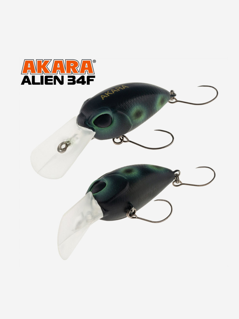 Воблер Akara Alien 34F кренк плавающий на форель 3,2гр A78