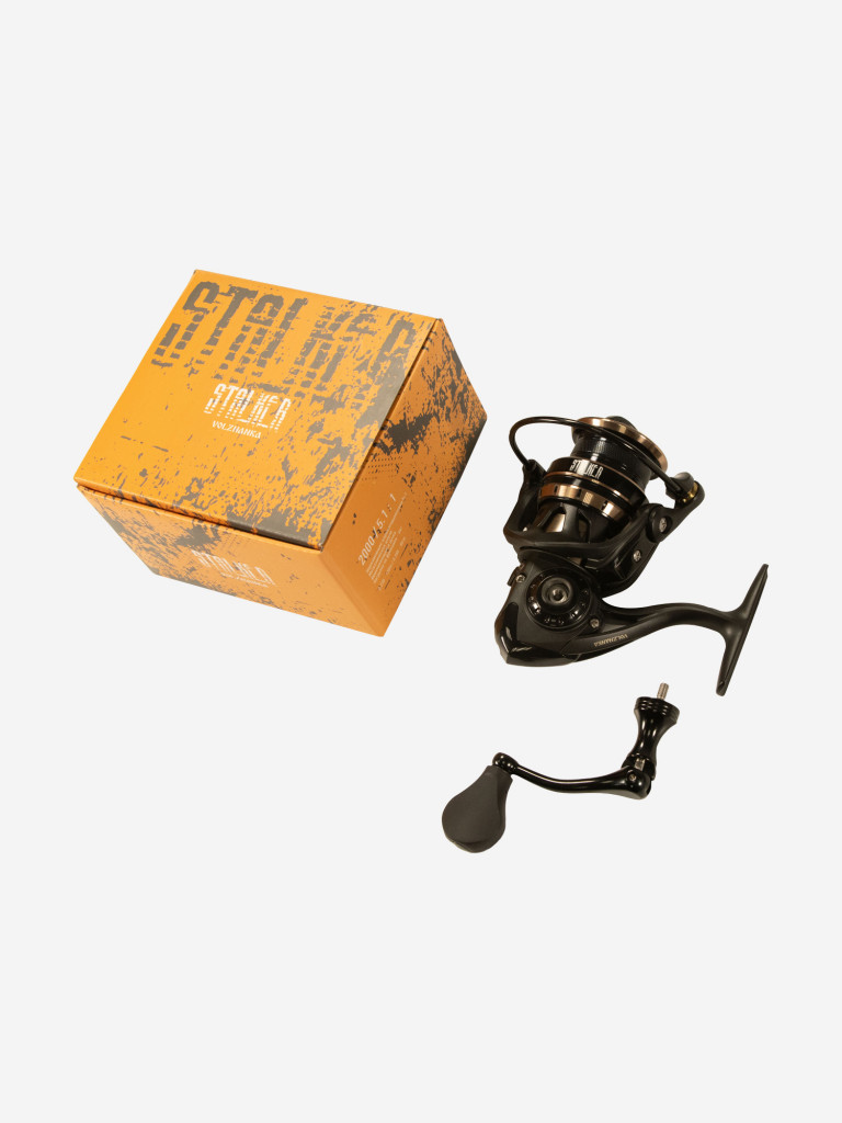 Катушка рыболовная безынерционная Volzhanka Stalker 2000 (5+1 подш) 0.235мм/150м