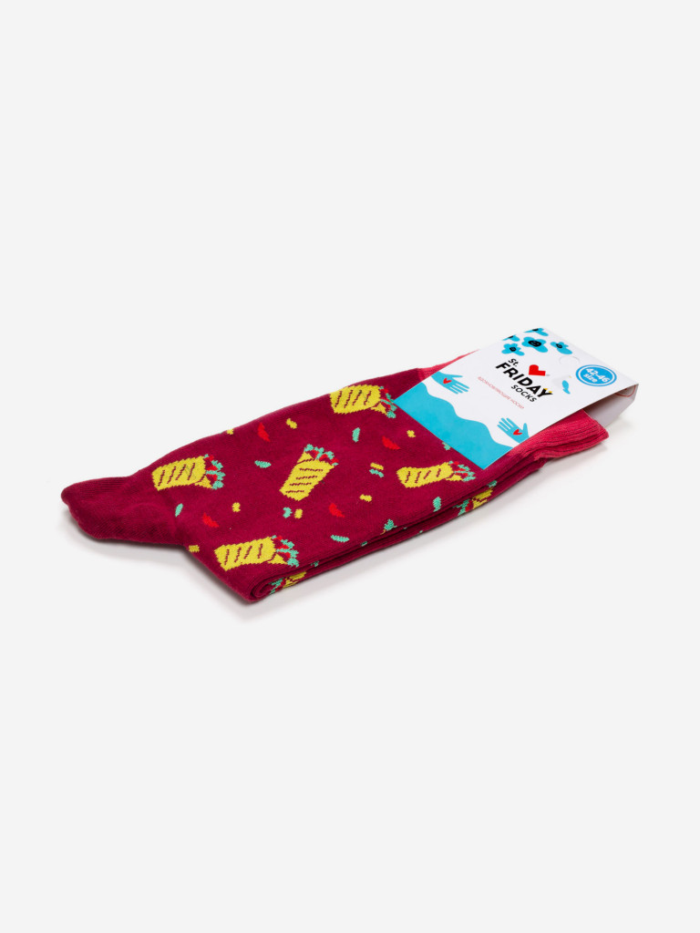 Носки с рисунками St.Friday Socks, Шаурма