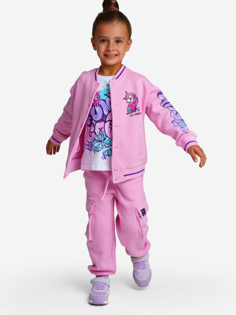 Лонгслив для девочек PlayToday