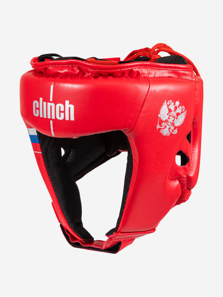 Шлем боксерский Clinch Olimp красный