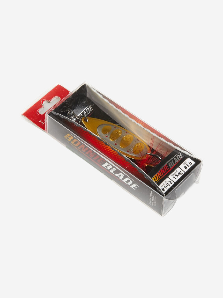 Блесна вращающаяся Lucky John BONNIE BLADE 5, вертушка LJBB05-002 в блистере, вес 13.4 г