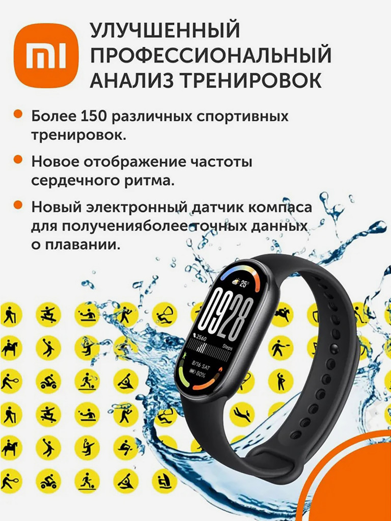 Фитнес-браслет Xiaomi Smart Band 10 Mystic Rose