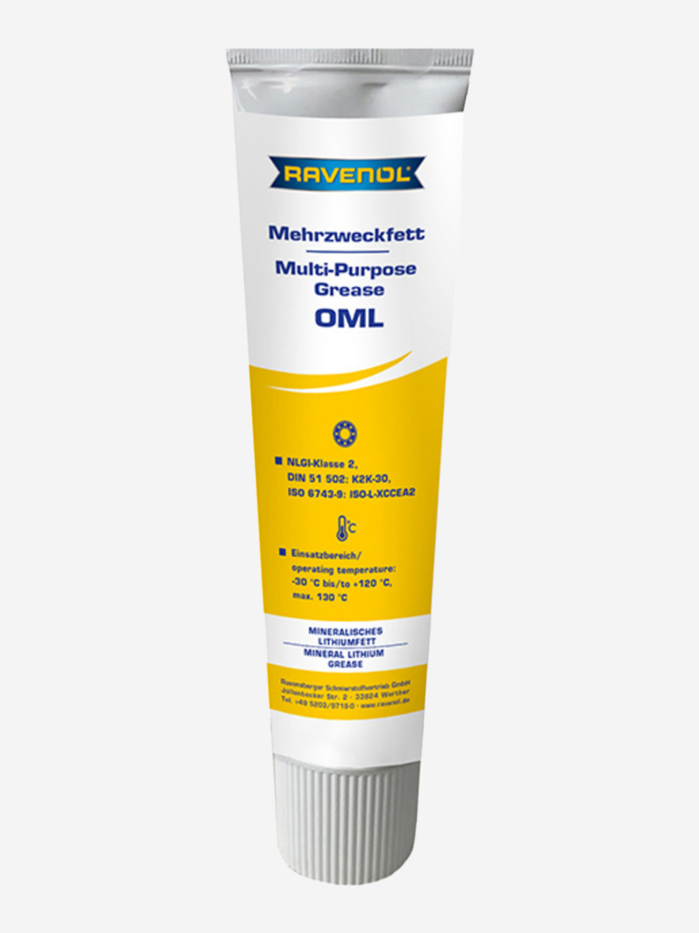 Пластичная смазка RAVENOL Mehrzweckfett OML, 100 г