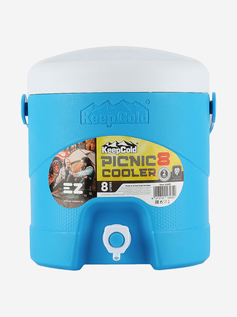 Термоконтейнер EZ COOLERS Keep cold picnic cooler, 8 л, синий