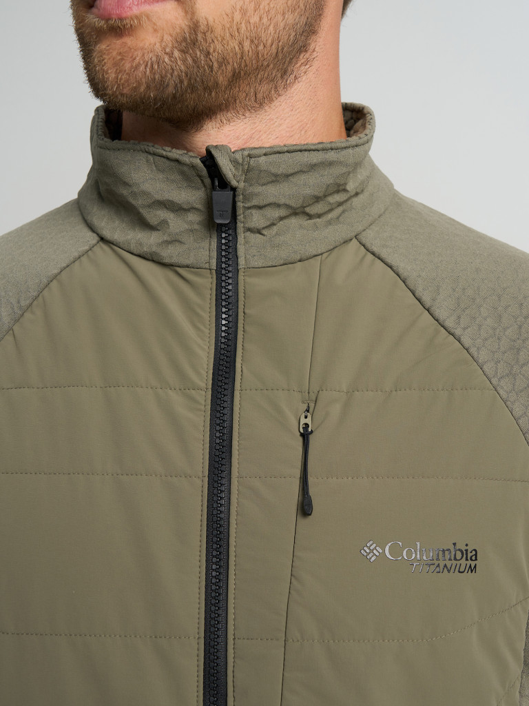 Легкая куртка мужская Columbia Arctic Crest II Hybrid Full Zip