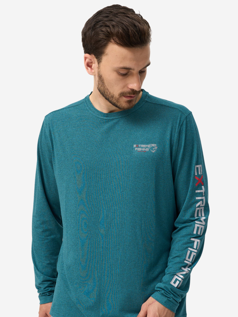 Лонгслив мужской Extreme Fishing PSS-G302 с защитой от солнца UPF50+ для рыбалки