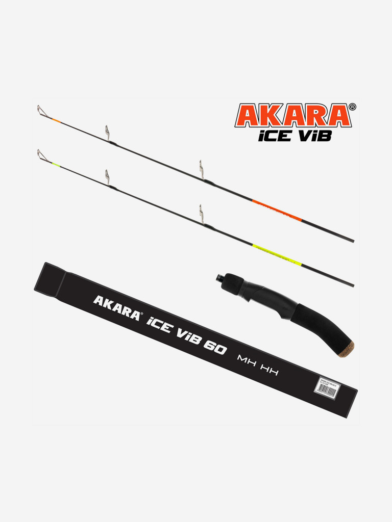 Удочка зимняя Akara Ice Vib 60 два хлыста (MH, HH)