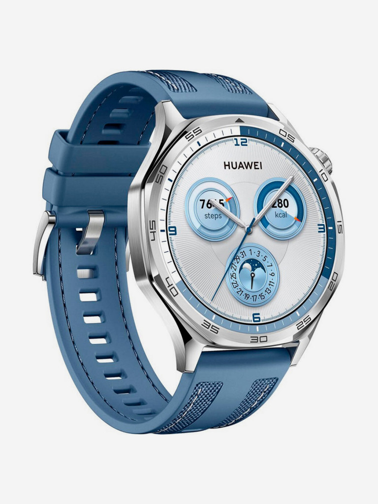Умные часы HUAWEI GT 5, VLI-B29, 46 мм, голубые