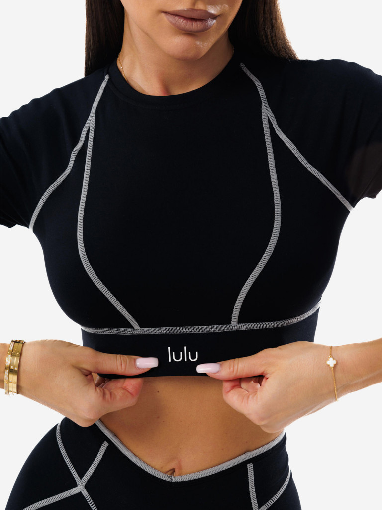 Кроп-топ женский Lululit Chic T-shirt