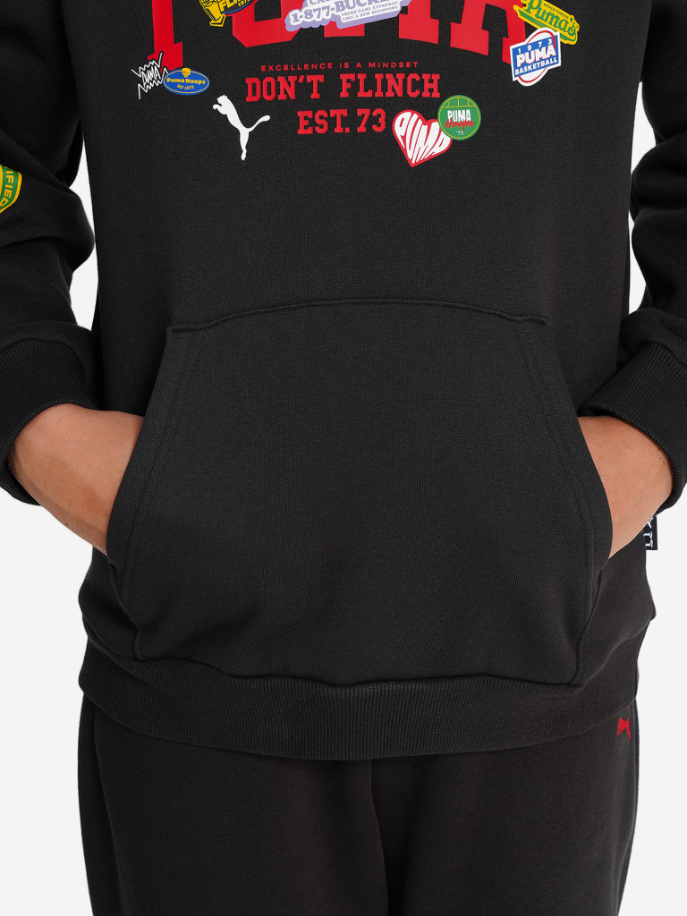 Худи для мальчиков PUMA Basketball Hooperhotline