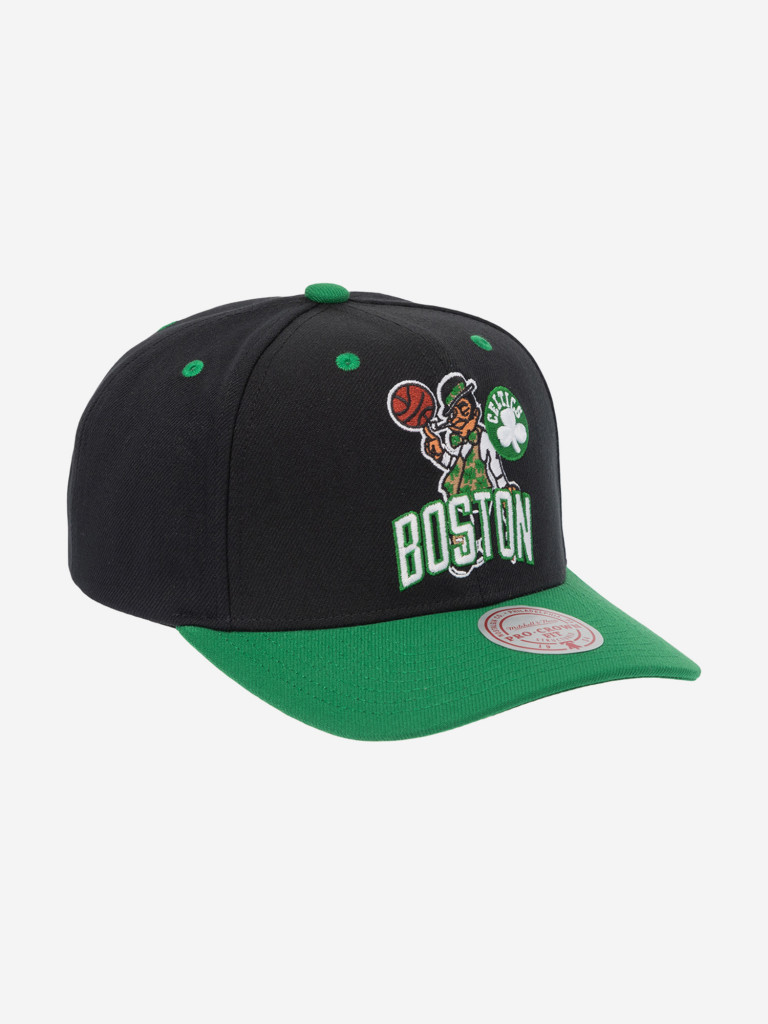 Бейсболка MITCHELL NESS HP8764-BCEBLCK Boston Celtics NBA (черный)