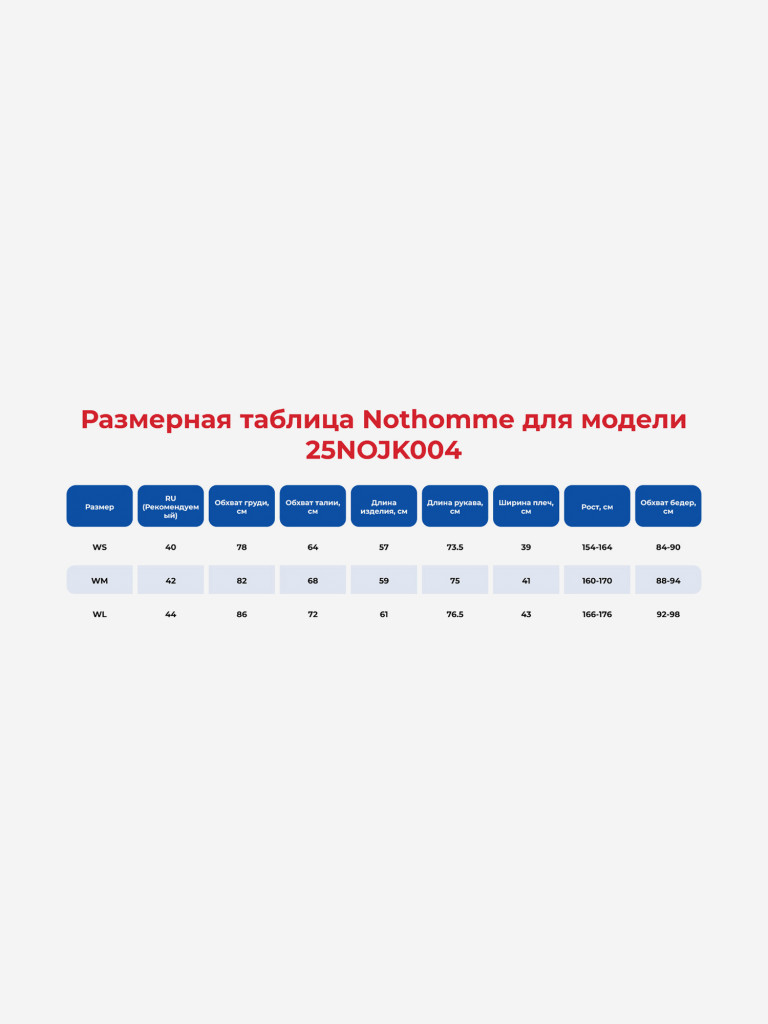 Куртка женская NOTHOMME MONTEREST INSTANT
