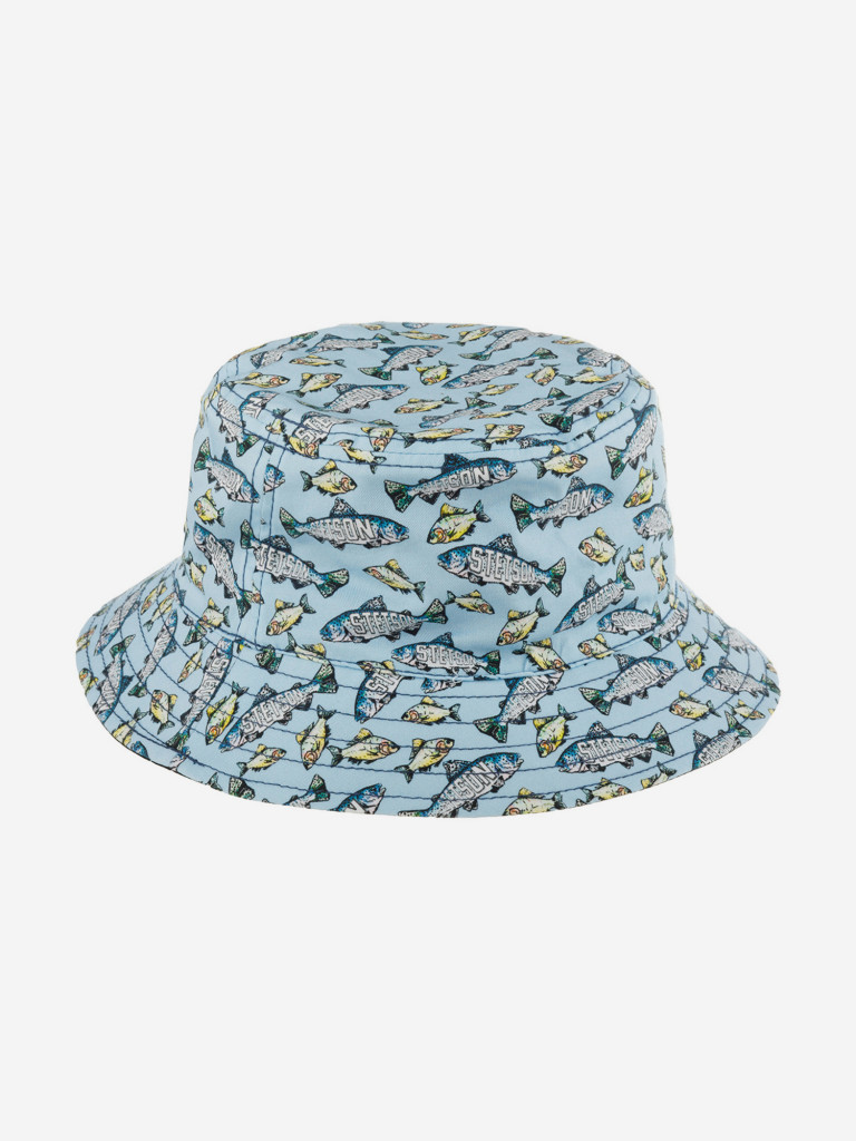 Панама STETSON 1811919 2SIDED BUCKET (голубой)