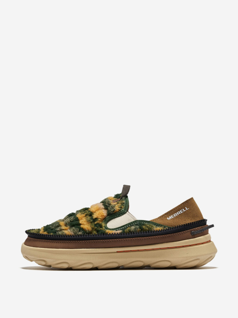Кроссовки Merrell HUT MOC 2 PACKABLE COZY Lightweight Low-Top Outdoor Recreation Men's Yellow Green