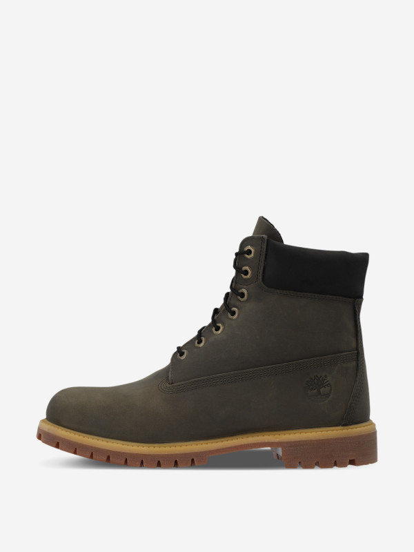 Ботинки утепленные мужские Timberland 6 Inch Premium Boot серый цвет — купить за 28999 руб., отзывы в интернет-магазине Спортмастер