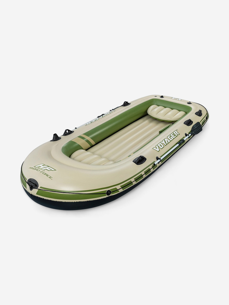Лодка Bestway 65156 надувная Voyager X4 350x145х49 см